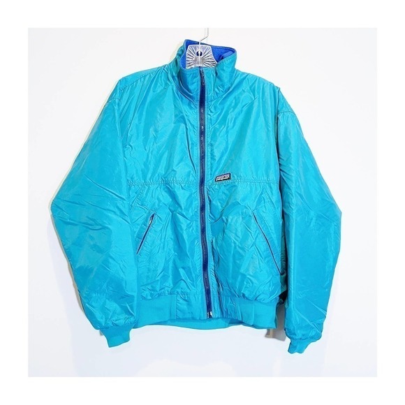 Patagonia VTG Fleece Lined Jacket 42101 Teal SZ Small - Picture 1 of 11